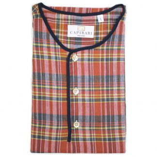 Tahiti 06 Madras collo henley
